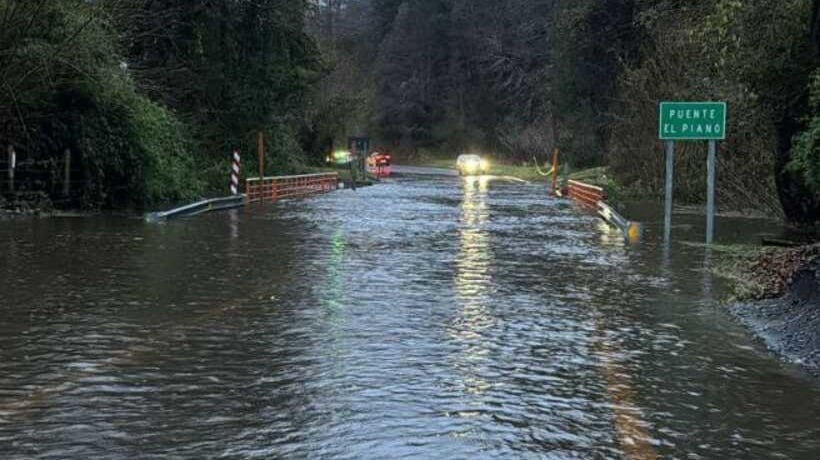 Desborde río Trancura