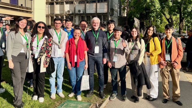 Delegación UFRO con Óscar Link